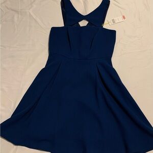 BCBGeneration. Elegant Blue Sleeveless Dress. Size 4
